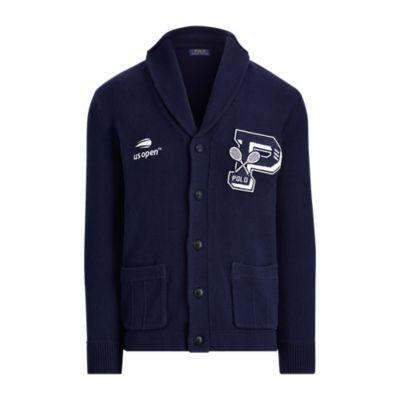 Ralph Lauren Us Open Cotton Cardigan French Navy