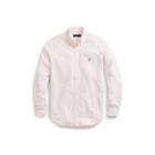 Ralph Lauren Classic Fit Striped Shirt Rose Pink/white 2x Big