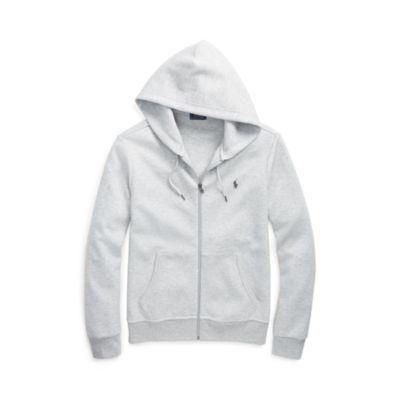 Ralph Lauren Double-knit Full-zip Hoodie Spring Heather