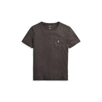 Ralph Lauren Custom Slim Fit Pocket T-shirt Black Mask