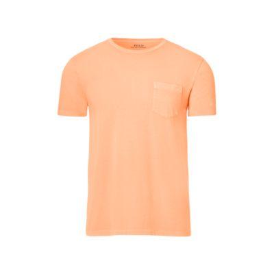 Ralph Lauren Custom Fit Cotton T-shirt May Orange