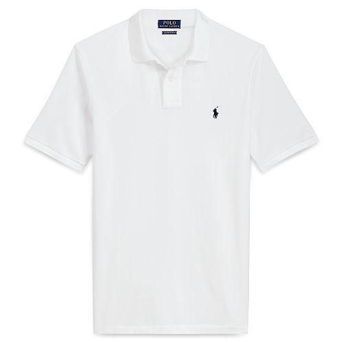 Polo Ralph Lauren Custom Slim Fit Cotton Polo White