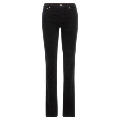 Ralph Lauren Premier Straight Corduroy Jean Polo Black