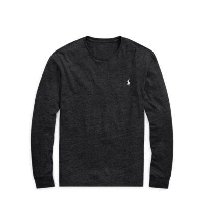 Ralph Lauren Classic Fit Crewneck T-shirt Black Marl Heather 2xl Tall