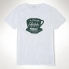 Polo Ralph Lauren Ralph's Coffee Graphic T-shirt Classic Oxford White