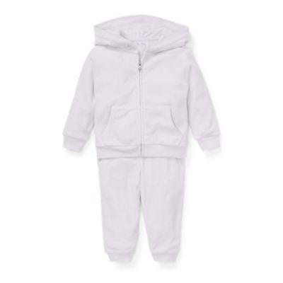 Ralph Lauren Velour Hoodie & Pant Set Soft Violet 3m