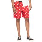 Ralph Lauren Denim & Supply Star-print Poplin Hiking Short Vic Star Red Combo