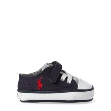 Ralph Lauren Koni Canvas Low-top Sneaker Navy Canvas 0 (0-6 Wks)