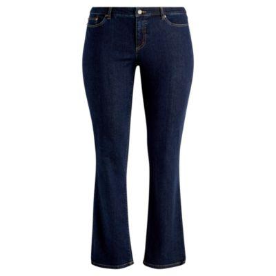 Ralph Lauren Slimming Modern Curvy Jean Rinse