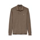 Ralph Lauren Custom Slim Fit Mesh Polo Prospect Heather