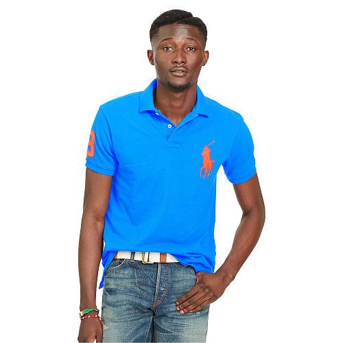 Polo Ralph Lauren Slim-fit Big Pony Polo Shirt Lauren Blue