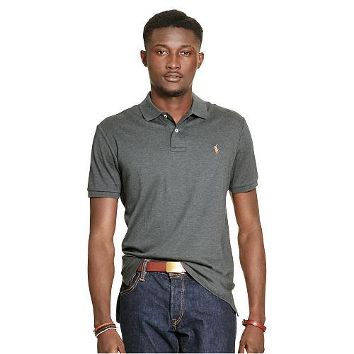 Polo Ralph Lauren Custom-fit Pima Cotton Polo Avery Heather