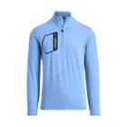 Ralph Lauren Tech Jersey Half-zip Pullover Cabana Blue Heather