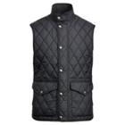 Ralph Lauren The Iconic Quilted Vest Polo Black 1x Big