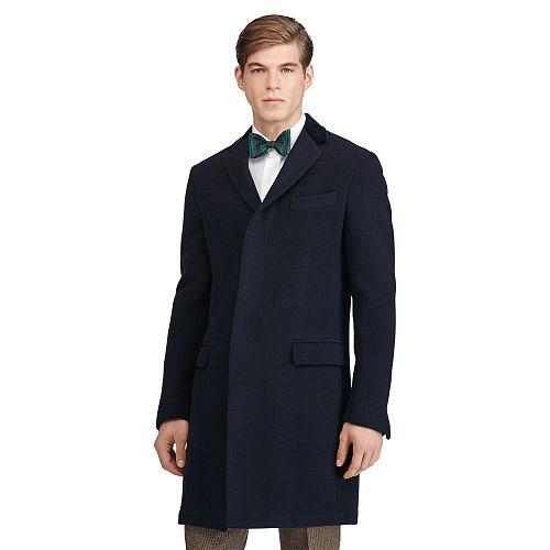 Polo Ralph Lauren Morgan Wool Topcoat Navy