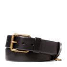 Polo Ralph Lauren Leather Officer Belt Black
