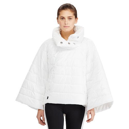Polo Ralph Lauren Down Cape Jacket White