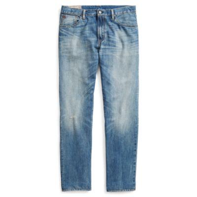 Ralph Lauren Hampton Straight Fit Jean Lt Wt Crawford