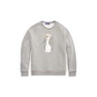Ralph Lauren Polo Bear Fleece Sweatshirt Light Grey Melange