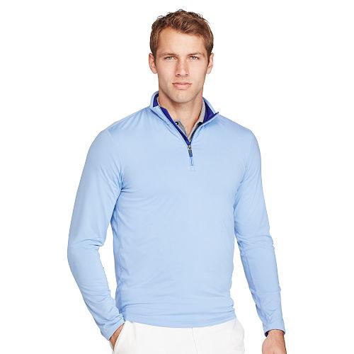 Ralph Lauren Polo Golf Performance Half-zip Pullover Regent Blue