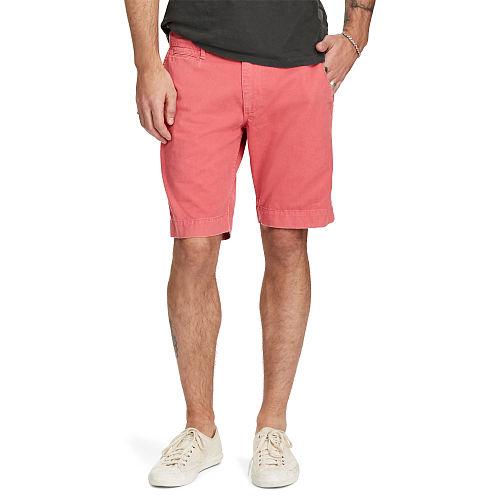 Ralph Lauren Denim & Supply Cotton Chino Short Sun Red