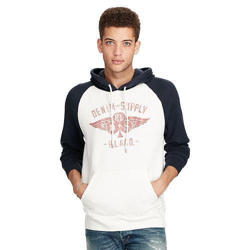 Ralph Lauren Denim & Supply French Terry Graphic Hoodie