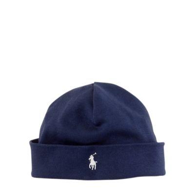 Ralph Lauren Cotton Interlock Hat French Navy