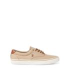 Ralph Lauren Thorton Canvas Low-top Sneaker Khahki