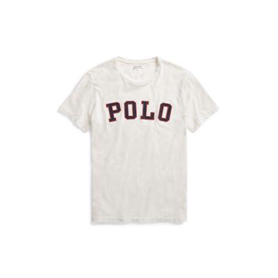 Ralph Lauren Custom Slim Fit Cotton T-shirt Deckwash White