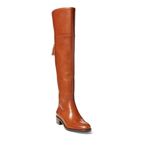 Ralph Lauren Lauren Cadyn Vachetta Riding Boot