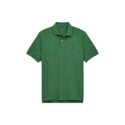 Ralph Lauren Classic Fit Mesh Polo Shirt Verano Green Heather 2xl Tall