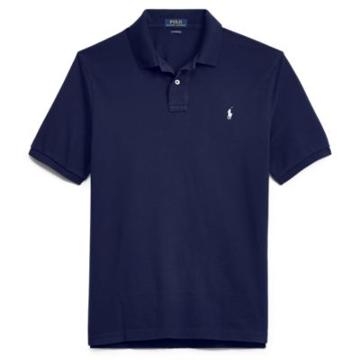 Ralph Lauren Cyo Custom-slim Polo Shirt Newport Navy