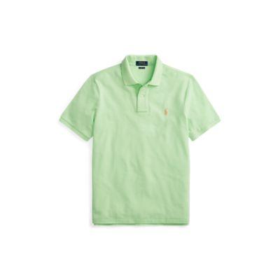 Ralph Lauren Classic Fit Mesh Polo Shirt Cruise Lime 5x Big