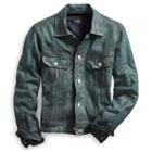 Ralph Lauren Rrl Indigo Leather Jacket
