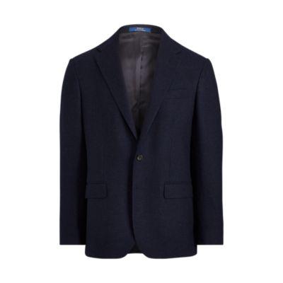 Ralph Lauren Polo Glen Plaid Suit Jacket Dark Navy And Black