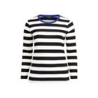 Ralph Lauren Striped Long-sleeve T-shirt Cream/polo Black