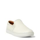 Ralph Lauren Drea Nappa Slip-on Sneaker Cream