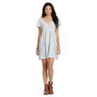 Ralph Lauren Floral Button-front Dress Blue Floral