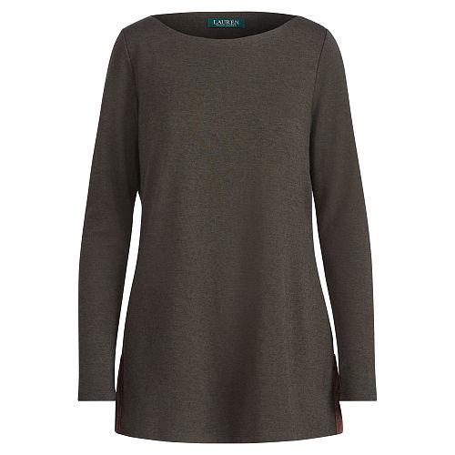 Ralph Lauren Lauren Petite Boatneck Tunic Top