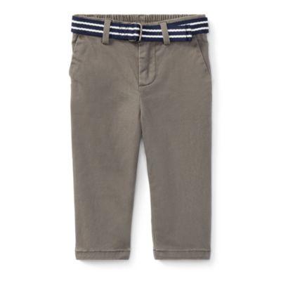 Ralph Lauren Belted Stretch Cotton Chino Regent Grey 3m