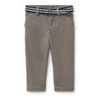 Ralph Lauren Belted Stretch Cotton Chino Regent Grey 3m