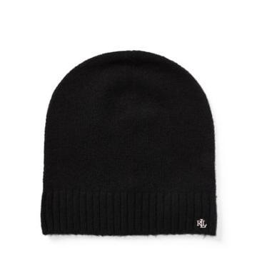 Ralph Lauren Lrl Monogram Beanie Black