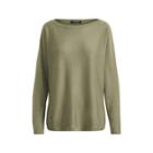 Ralph Lauren Modal-silk Boatneck Sweater Autumn Sage