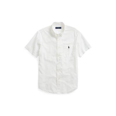 Ralph Lauren Classic Fit Seersucker Shirt White 1x Big