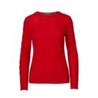 Ralph Lauren Cable-knit Cashmere Sweater Lux Red
