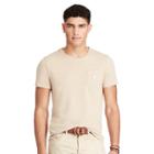 Polo Ralph Lauren Cotton Jersey Pocket T-shirt Soft Almond