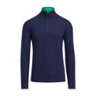 Ralph Lauren Performance Half-zip Pullover French Navy/green