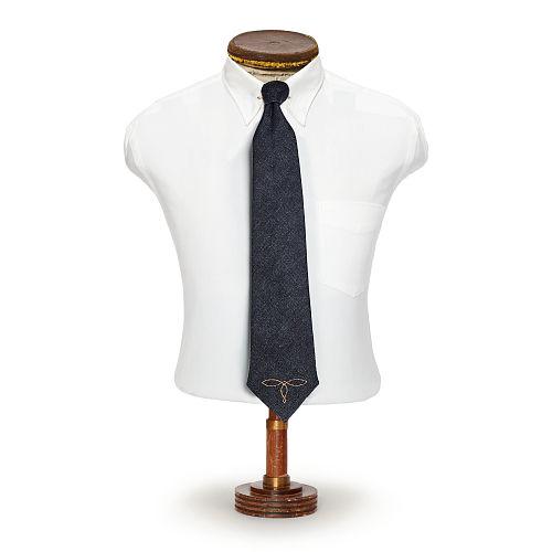 Ralph Lauren Rrl Handmade Denim Tie