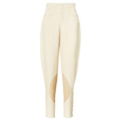 Ralph Lauren Ashton Linen-blend Jodhpur Vintage Cream