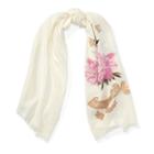 Ralph Lauren Peony Wool-blend Scarf